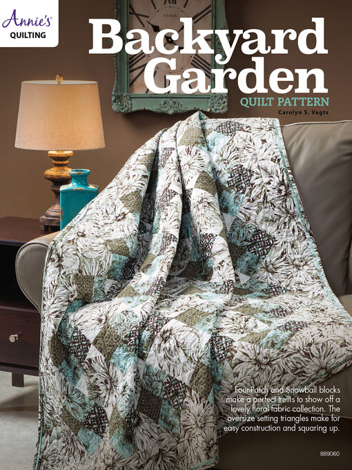 Title details for Backyard Garden Quilt by Carolyn Vagts - Available